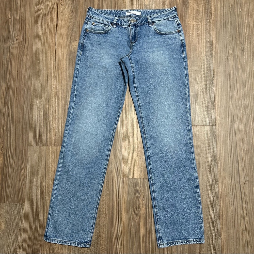 Garage Low Rise Straight Jeans